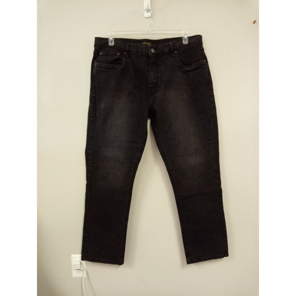 Urban Star Men's Black Straight Jeans Size 40x30